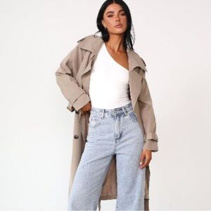 Mushroom trench coat